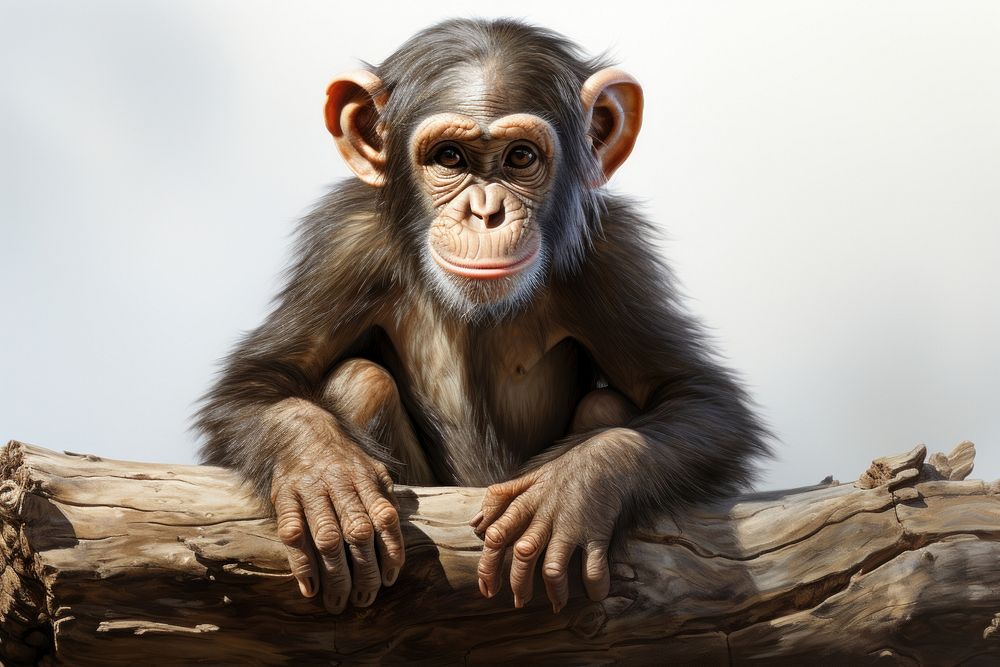  Monkey monkey wildlife mammal. AI generated Image by rawpixel.