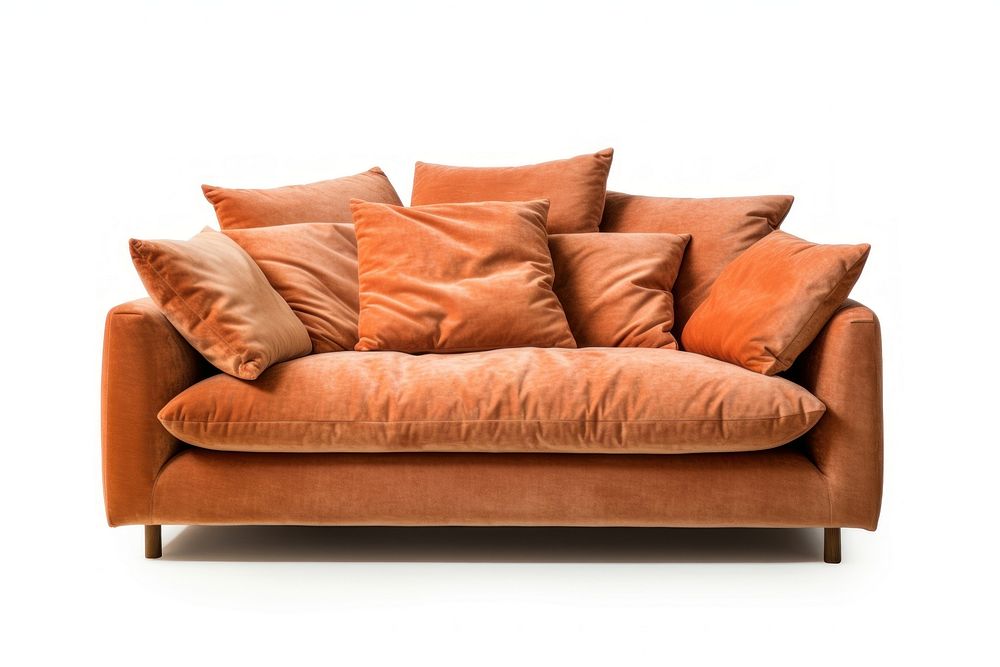 A cozy sofa furniture cushion pillow.