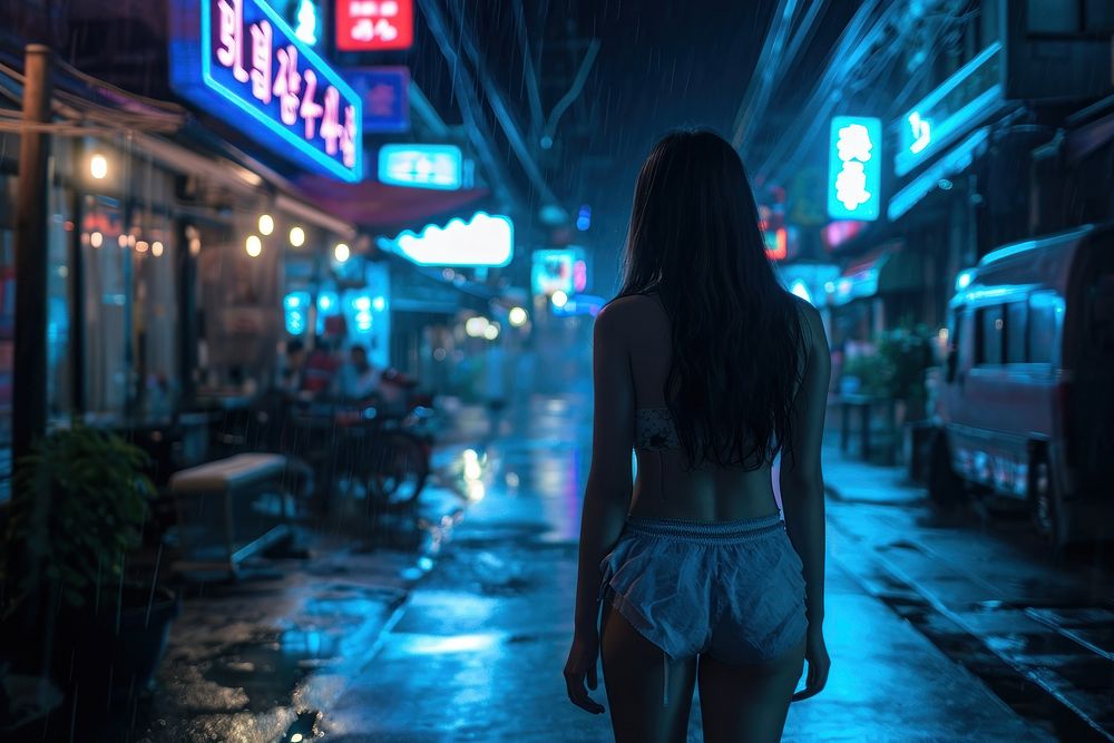 Nightlife street female adult.