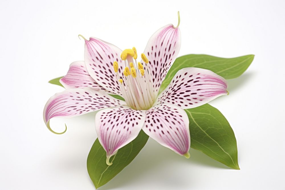 Japanese toad lily flower blossom petal.