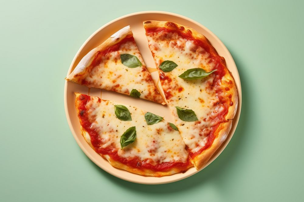 Margherita Pizza pizza food mozzarella.