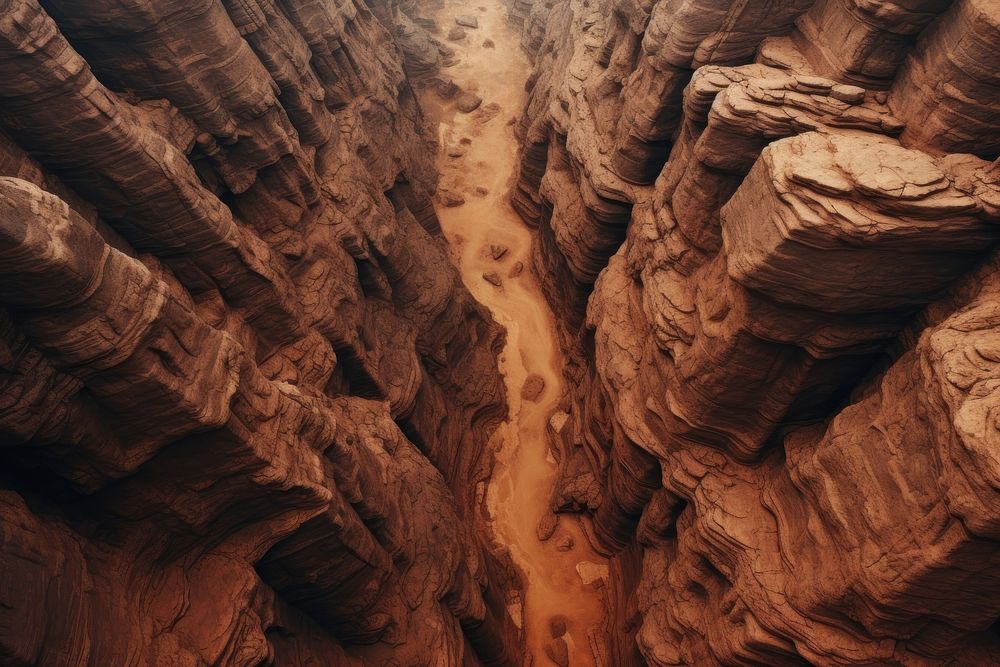 Canyon landscape mountain outdoors.