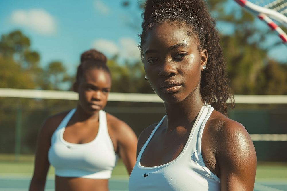 Black women tennis adult determination.
