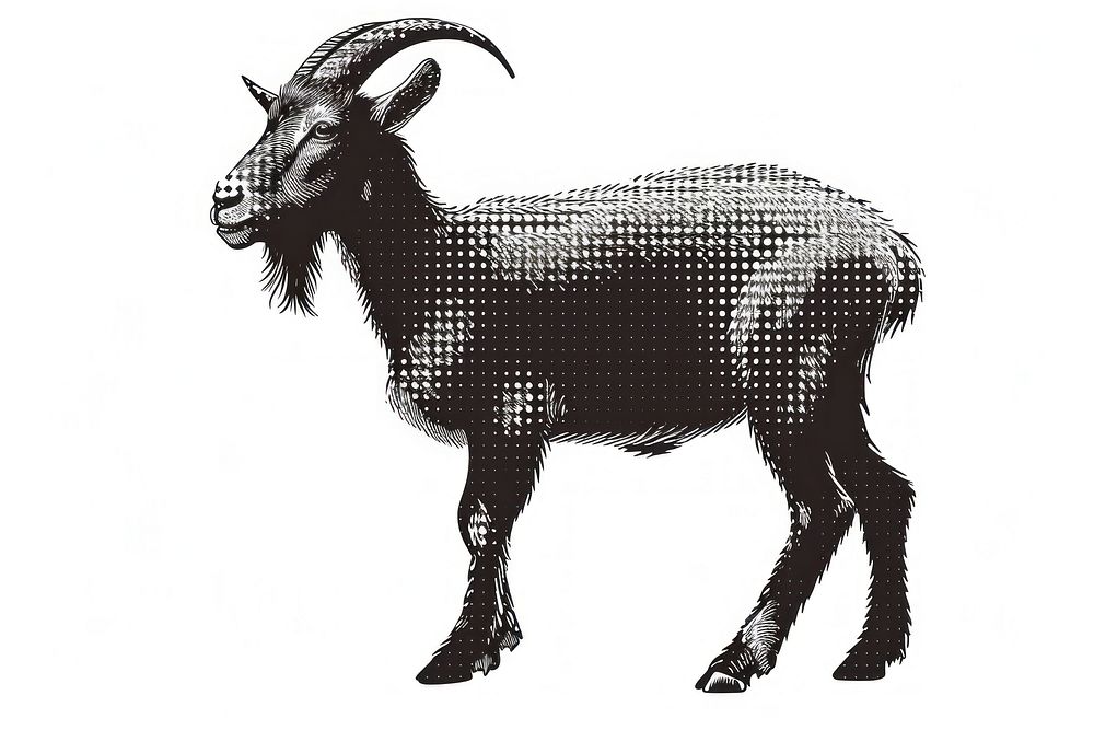 Goat livestock animal mammal.