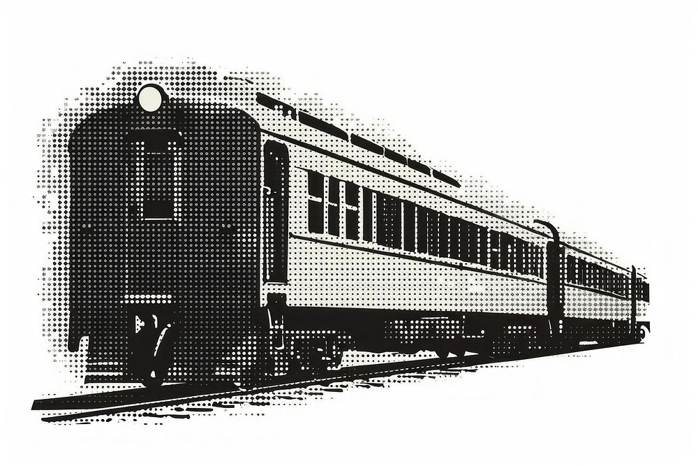 Train train vehicle railway.
