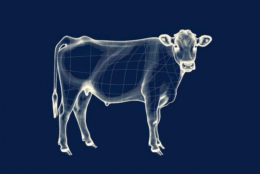 Cow cow livestock mammal.