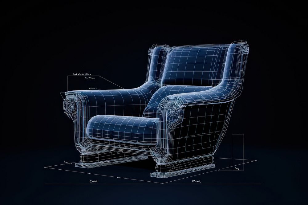 Chair diagram chair furniture.