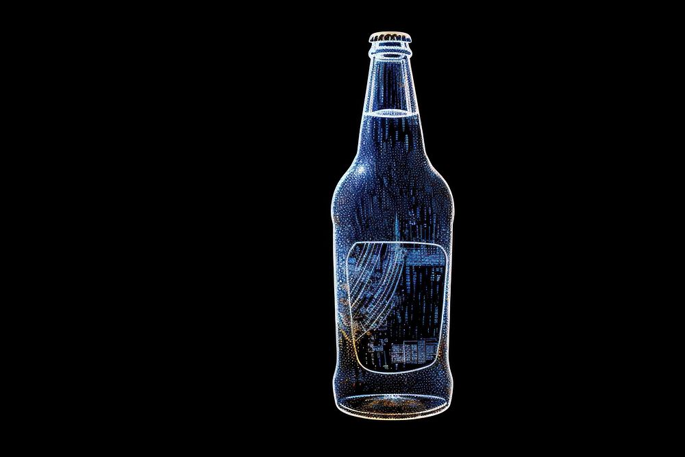 Beer beer bottle glass.