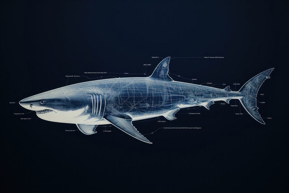 Shark shark animal fish.