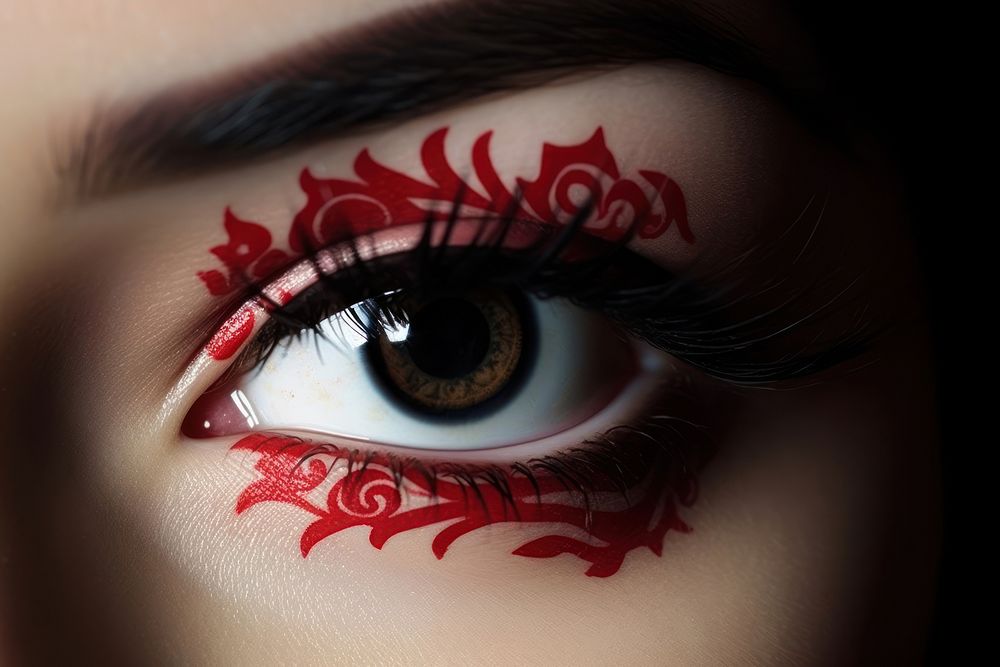 Eye chinese Style cosmetics skin eye.