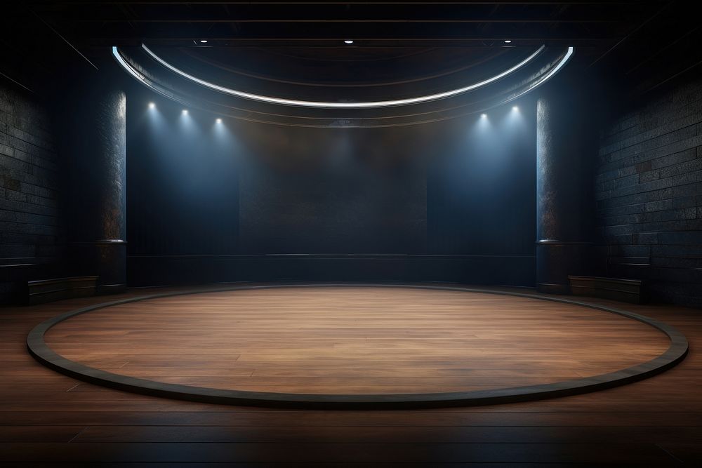 Studio floor stage flooring. AI generated Image by rawpixel.
