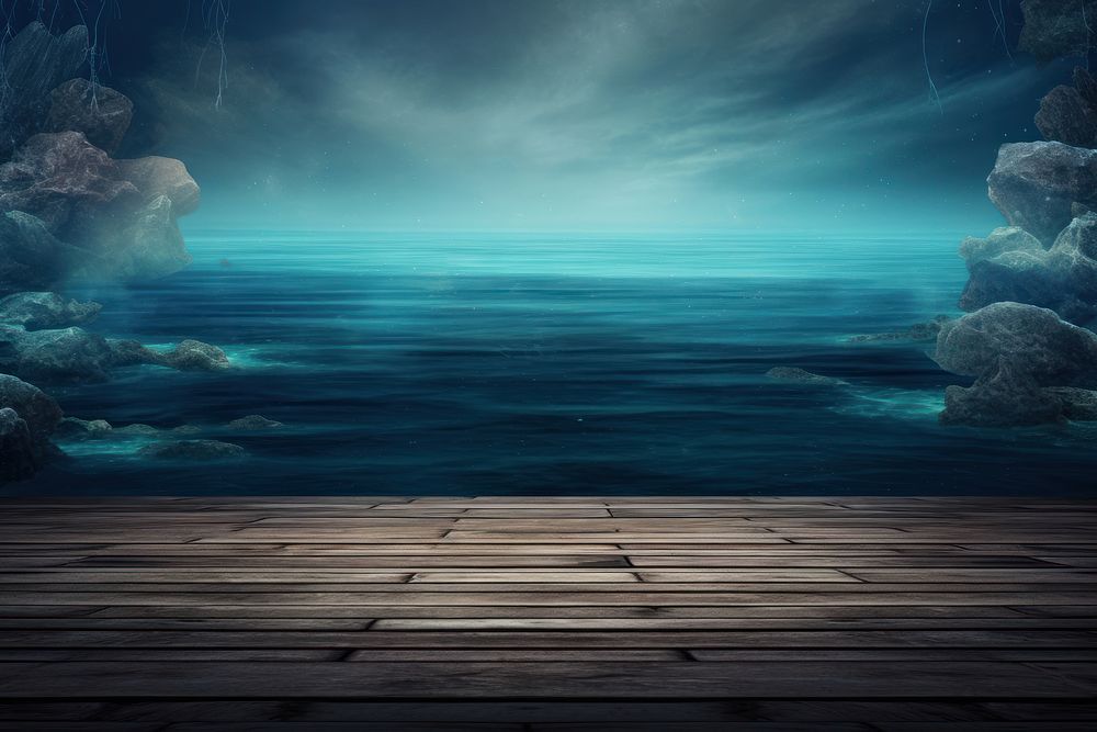 Sea sea backgrounds outdoors. AI generated Image by rawpixel.