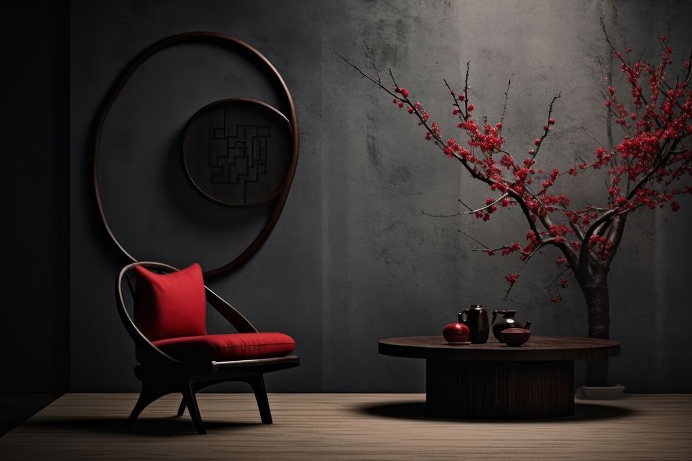 Home chinese Style architecture furniture chair.
