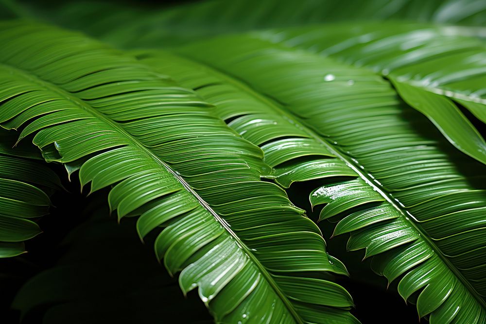 Leaf plant green fern. AI generated Image by rawpixel.