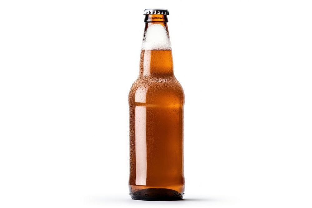 Craft beer bottle drink lager.
