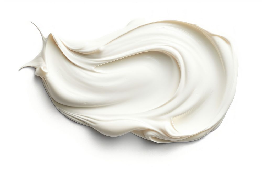 Smeared cream white white background abstract. 