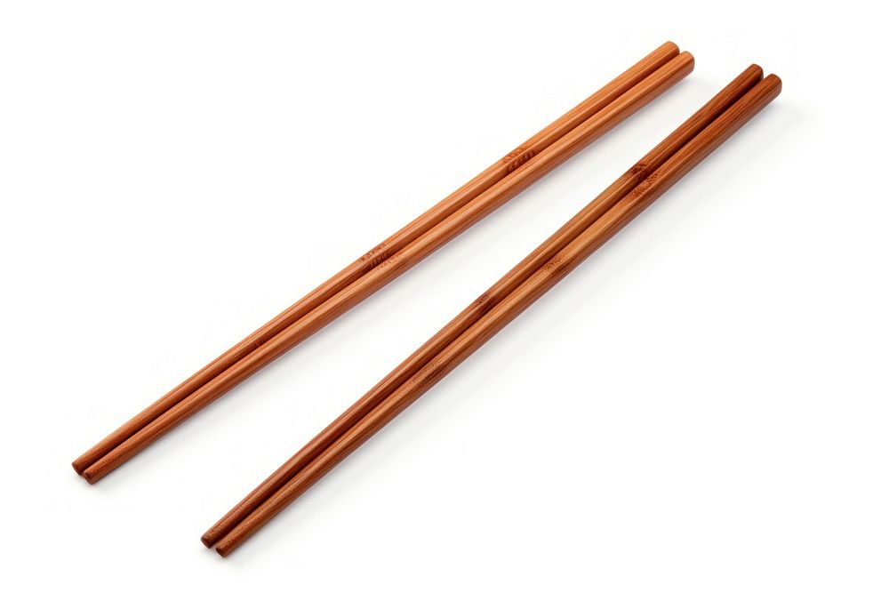 Chopsticks white background metal brown. AI generated Image by rawpixel.