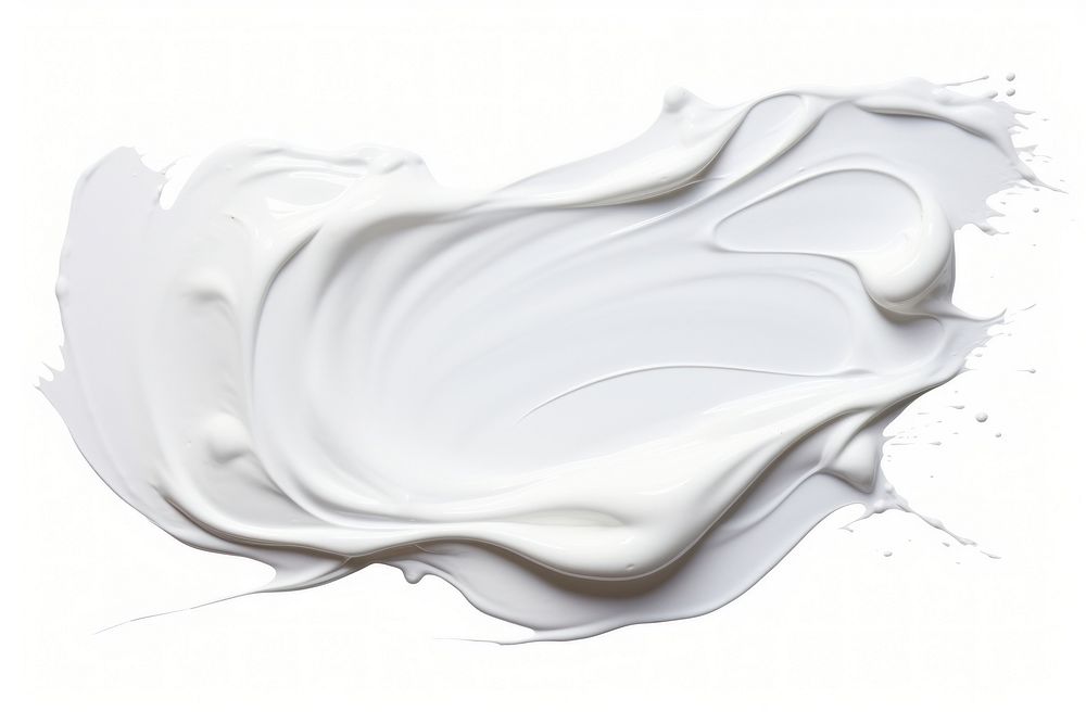 White smeared paint backgrounds cream milk. AI generated Image by rawpixel.