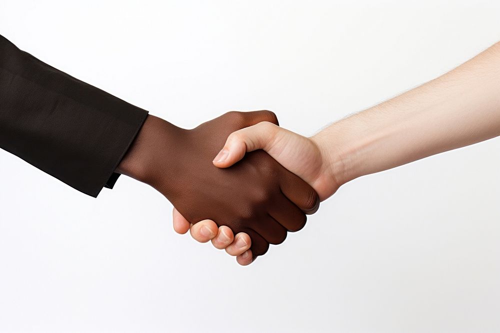 Handshake togetherness agreement finger.