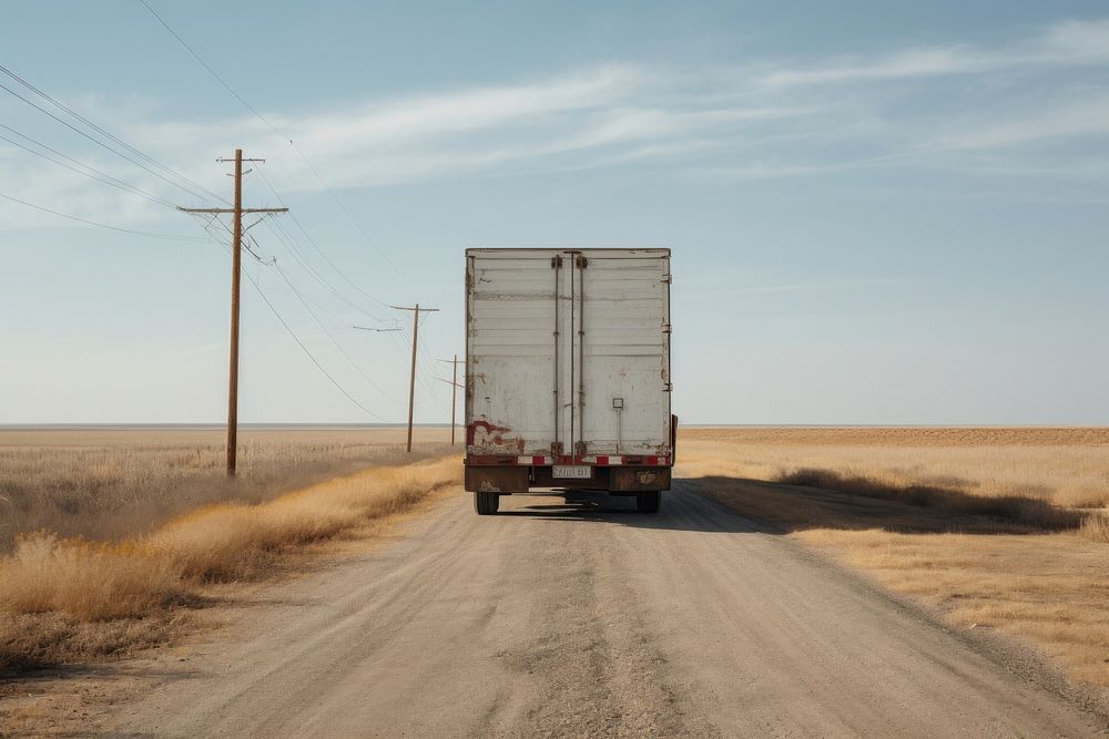 Truck vehicle road infrastructure.