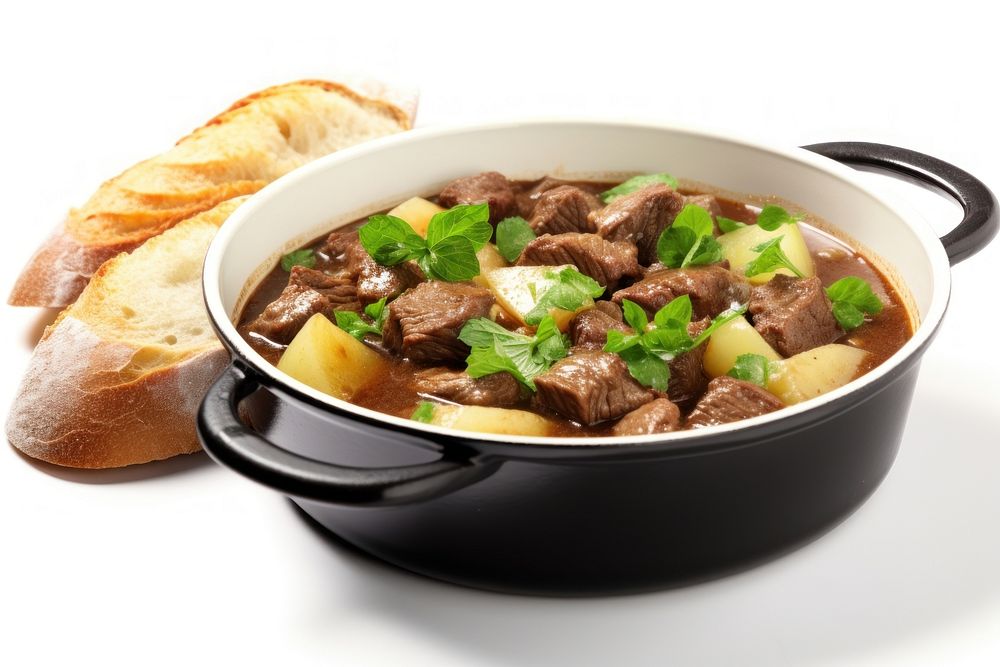 Irish stew meat food meal.