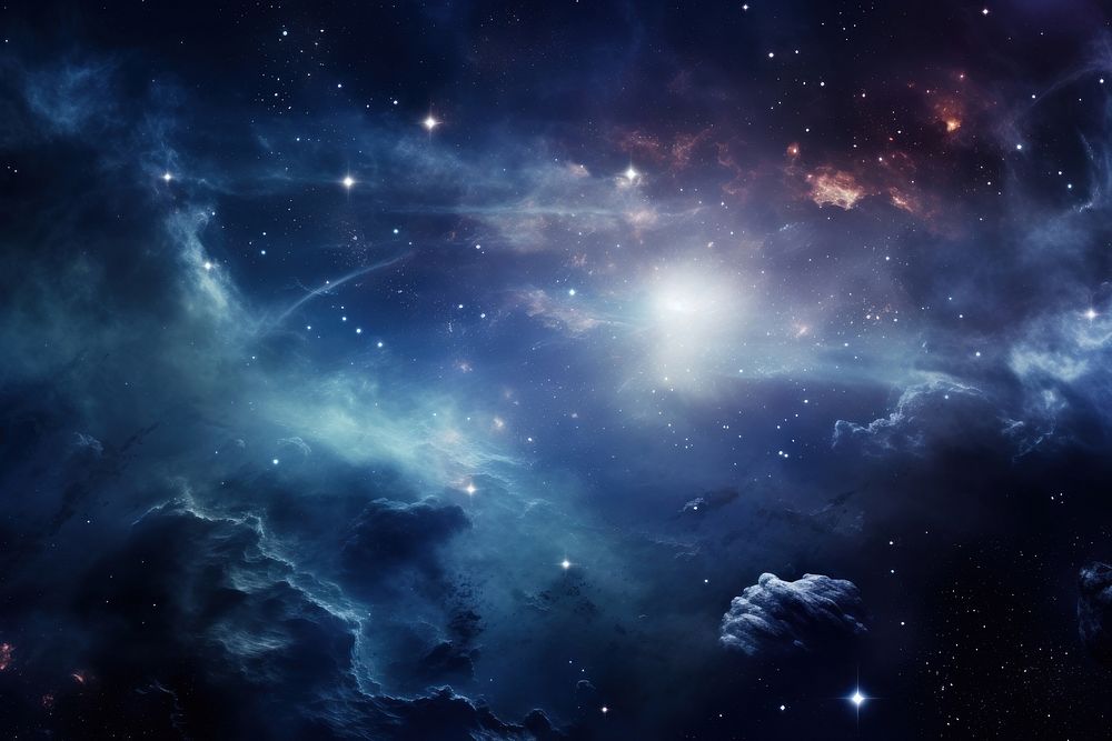  Universe universe nebula astronomy. AI generated Image by rawpixel.