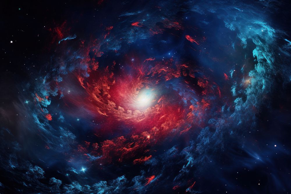  Galaxy universe astronomy outdoors. AI generated Image by rawpixel.