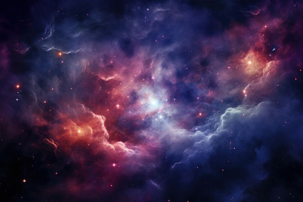  Universe universe nebula constellation. AI generated Image by rawpixel.