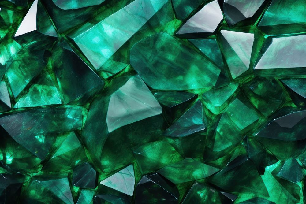 Gemstones emerald backgrounds mineral. AI generated Image by rawpixel.