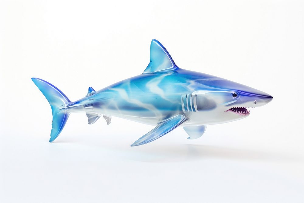 3d Marine Shark holographic shark animal marine.