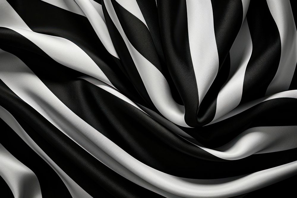 Photography of fabric texture black white silk.