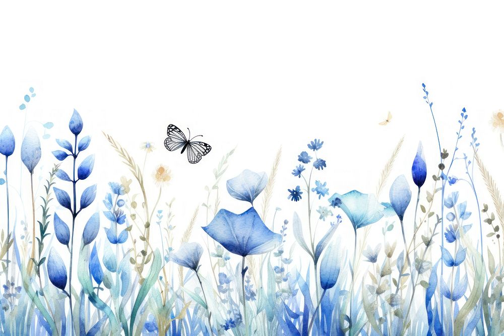 Flower plant backgrounds butterfly.