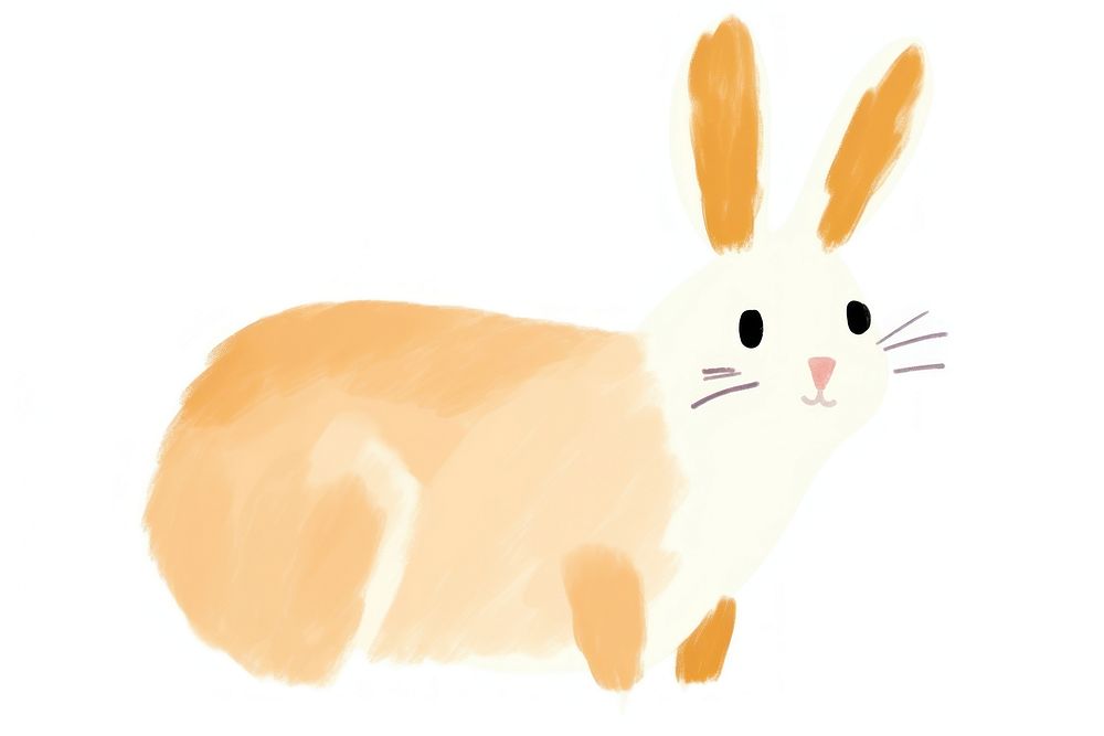 Rabbit animal mammal cute. AI generated Image by rawpixel.