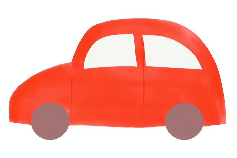 Red car toy white background clothing. AI generated Image by rawpixel.