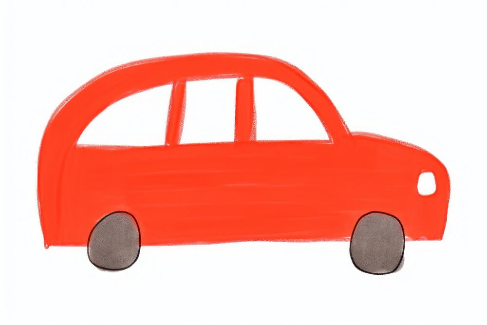 Red car vehicle wheel white background. AI generated Image by rawpixel.