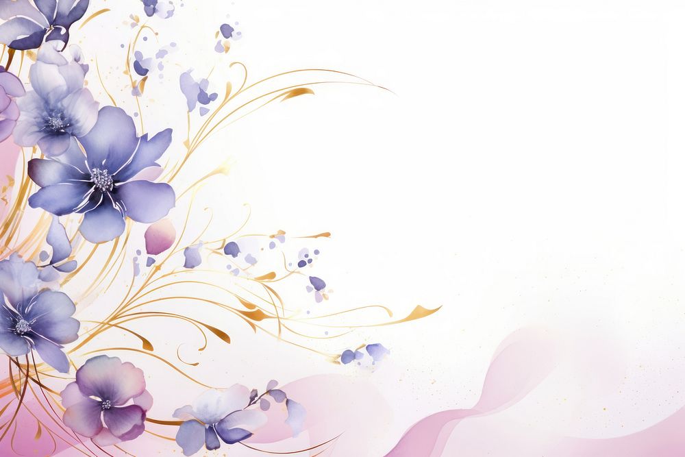 Flower backgrounds pattern lilac.