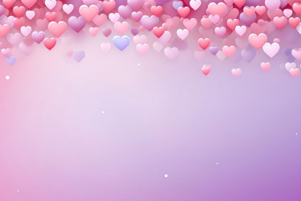 Shiny hearts backgrounds balloon petal.