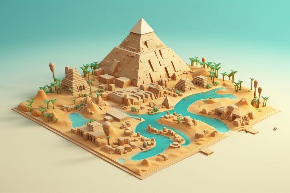Egypt architecture archaeology landscape.