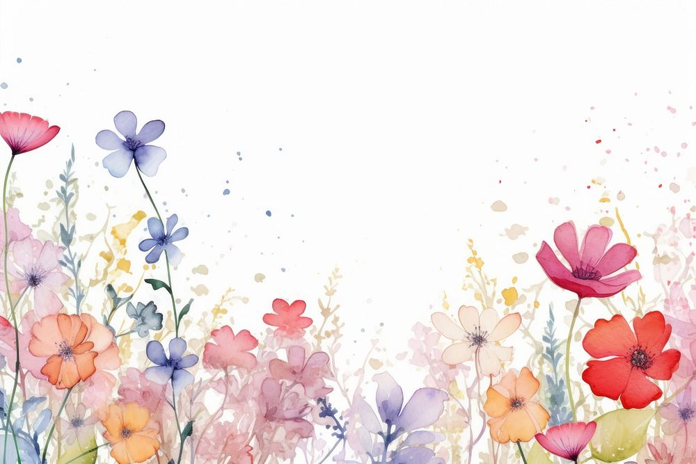 Spring flower pastel backgrounds outdoors pattern.