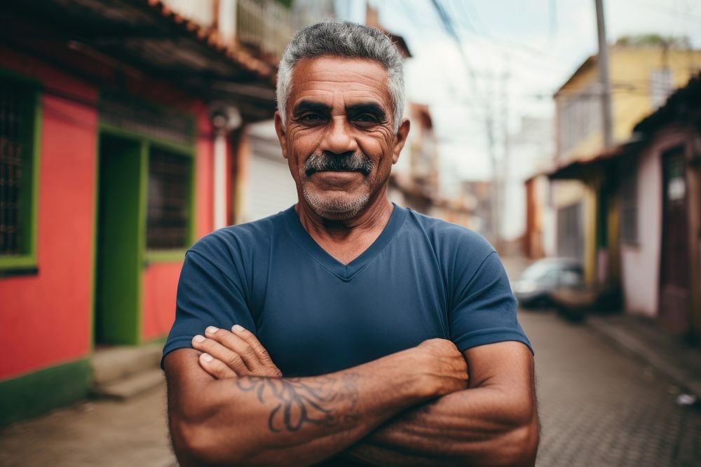 Brazilian man portrait adult architecture.
