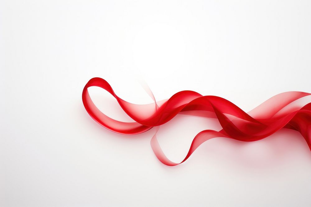 Red ribbon backgrounds abstract ethereal.
