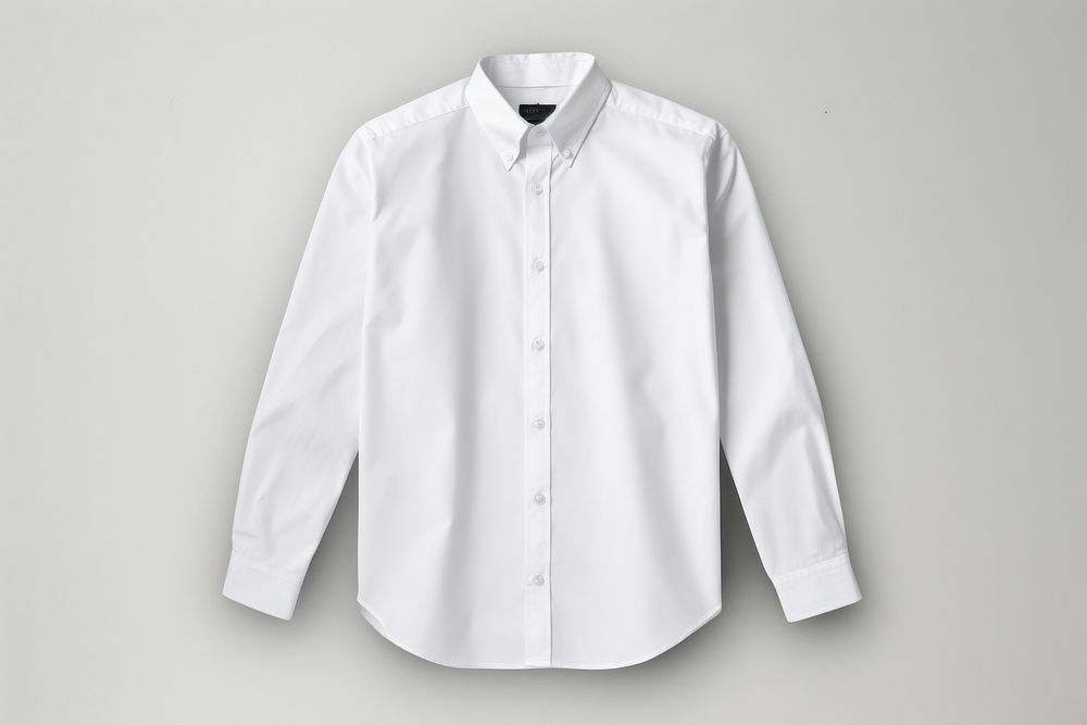 Button down shirt sleeve blouse outerwear. AI generated Image by rawpixel.