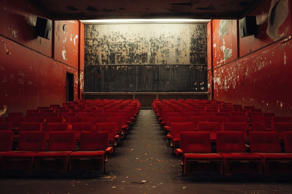 Cinema auditorium cinema chair.