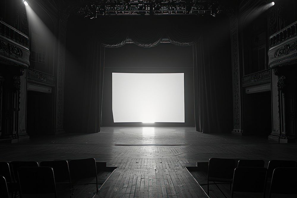 Stage stage auditorium lighting.