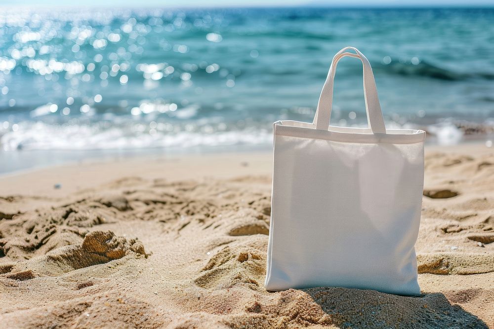 Tote bag  handbag summer beach.