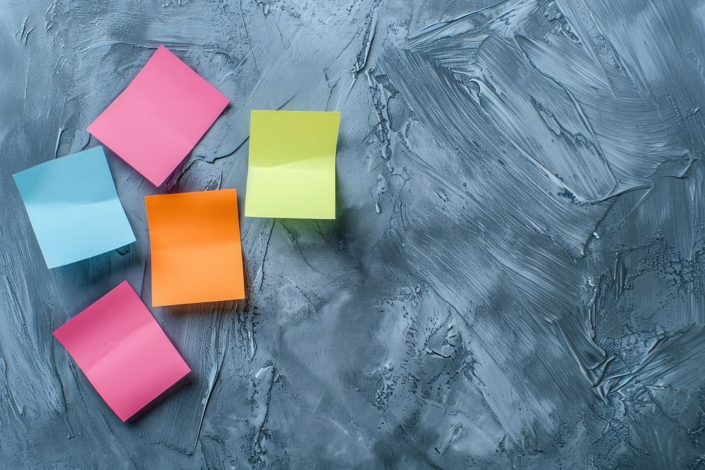 Sticky notes backgrounds paper accessories.