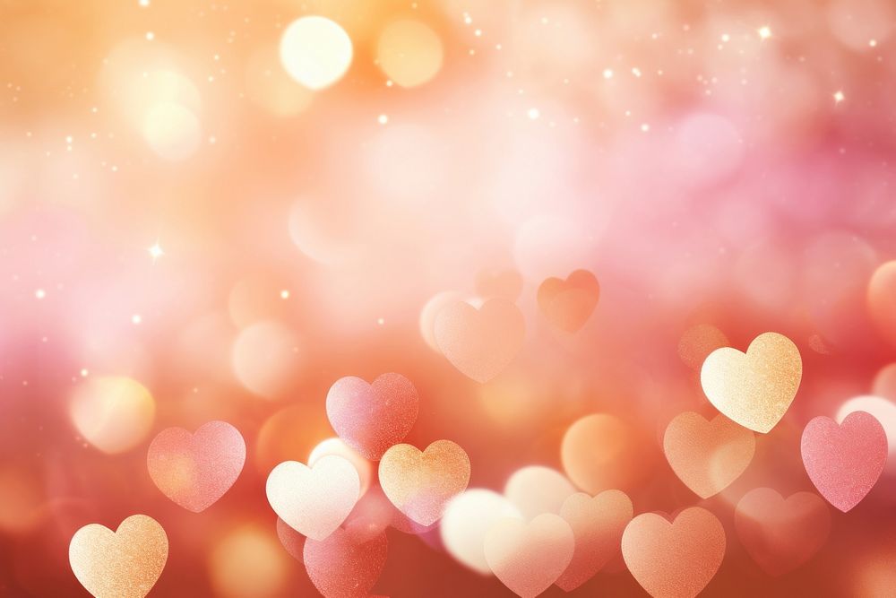Valentines pattern bokeh effect background backgrounds outdoors nature.