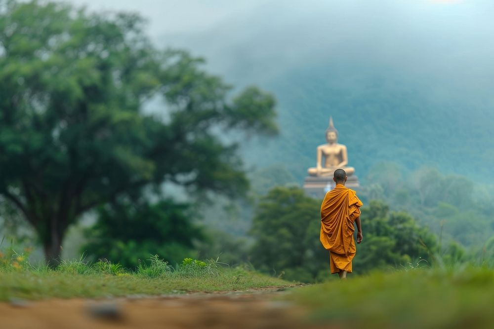 Monk spirituality landscape tradition.