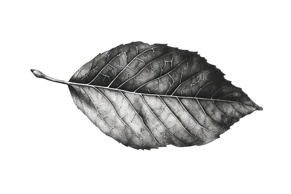 Drawing leaf sketch plant.