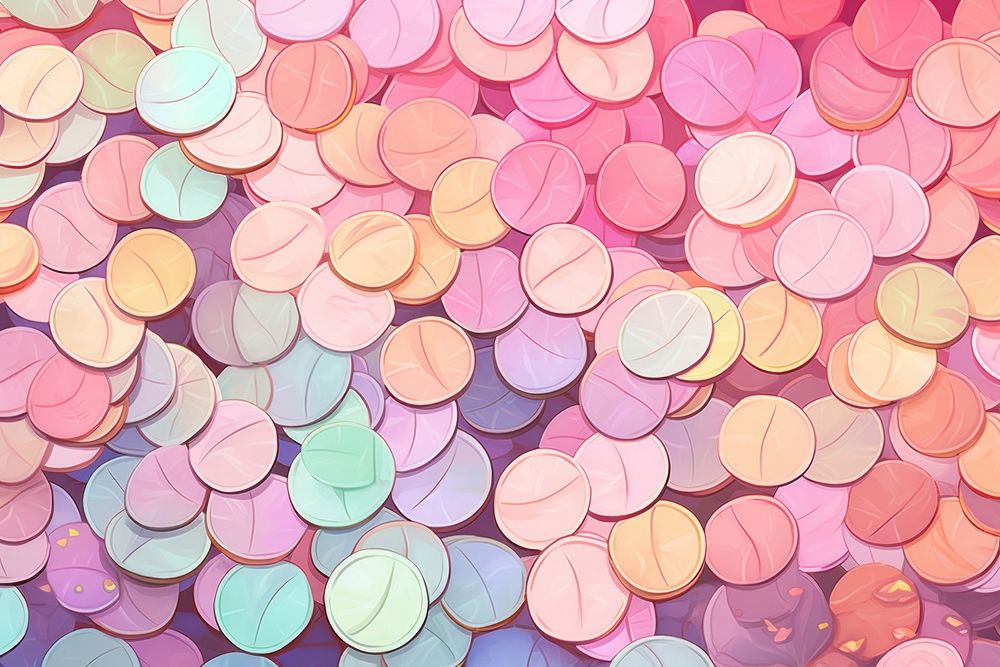 Coins pattern art backgrounds.